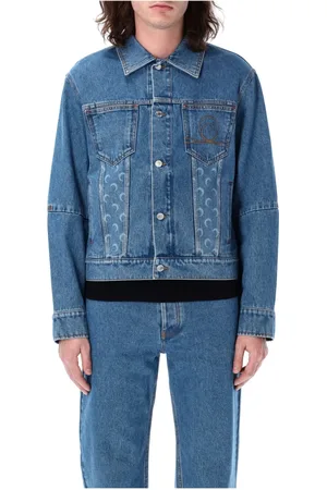 Marine Serre Uomo, Giacche, Blu, L, new