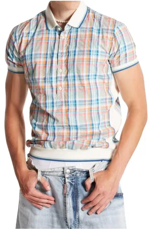 Dsquared2 Uomo, Top, Multicolore, L, new
