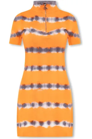 Diesel Donna, Abiti, Arancione, M, new