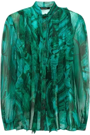 Roberto Cavalli Donna, Camicette , Verde, L, new