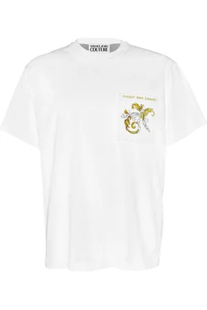 VERSACE Uomo, Top, Bianco, M, new