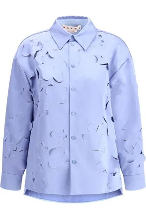 Marni Donna, Camicette , Blu, XS, new