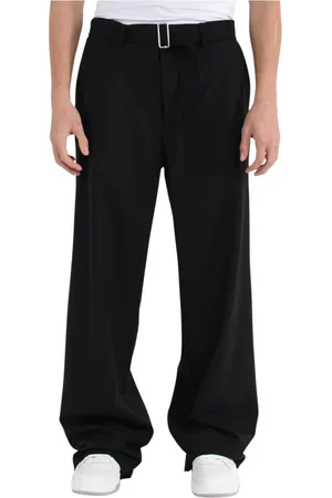 Msgm Uomo, Pantaloni, Nero, L, new