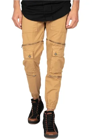 XAGON MAN Uomo, Pantaloni, Marrone, S, new