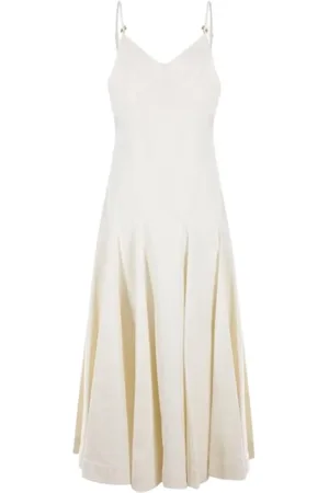 Bottega Veneta Donna, Abiti, Bianco, 2Xs, new