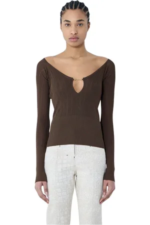 Jacquemus Donna, Top, Marrone, XS, new
