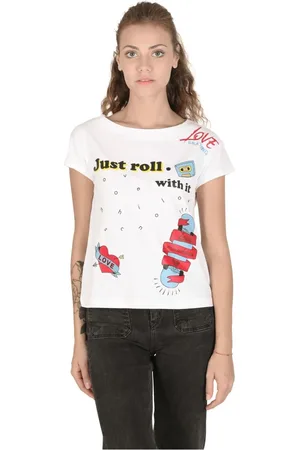 Moschino Donna, Top, Bianco, 2Xs, new