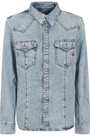 Diesel Donna, Camicette , Blu, S, new