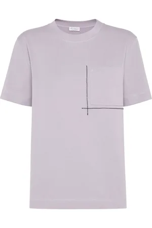 Brunello Cucinelli Donna, Top, Viola, M, new