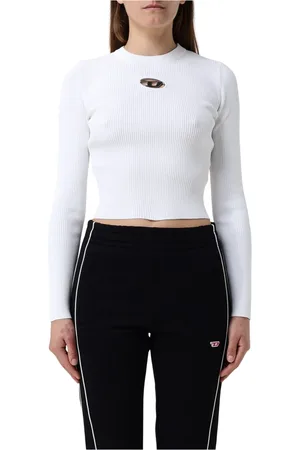 Diesel Donna, Maglie, Bianco, M, new