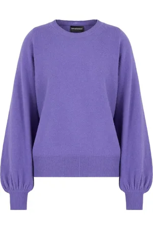 Emporio Armani Donna, Maglie, Viola, L, new