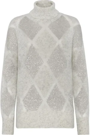 Brunello Cucinelli Donna, Maglie, Grigio, S, new