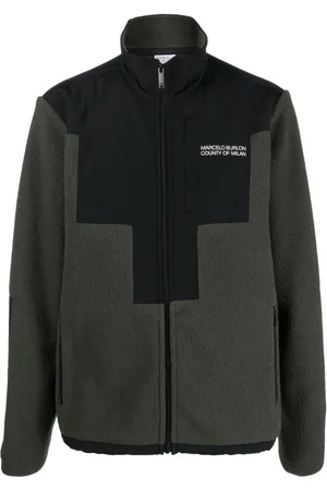 MARCELO BURLON Uomo, Felpe, Verde, L, new