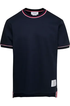 Thom Browne Uomo, Top, Blu, L, new