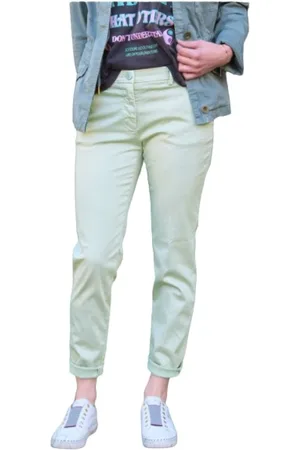 Masons Donna, Pantaloni, Verde, 2Xs, new