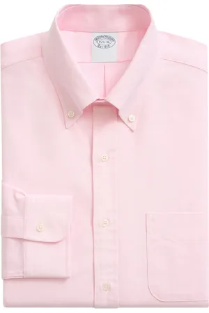 Brooks Brothers Uomo, Magliette, Rosa, XL, new