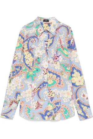 Etro Donna, Camicette , Multicolore, S, new