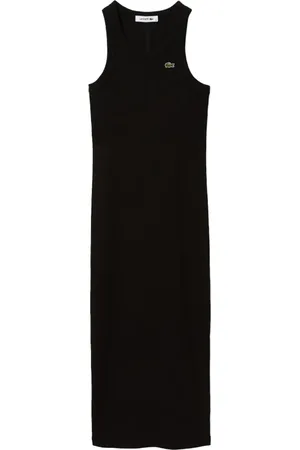 Lacoste Donna, Abiti, Nero, L, new