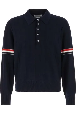 Thom Browne Uomo, Top, Blu, S, new