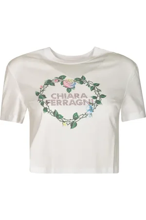 Chiara Ferragni Donna, Top, Bianco, L, new