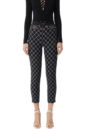 Elisabetta Franchi Donna, Pantaloni, Nero, M, new