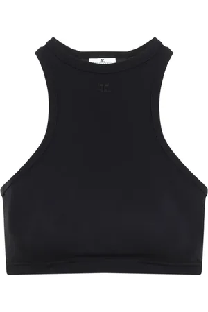 Courrèges Donna, Top, Nero, XS, new