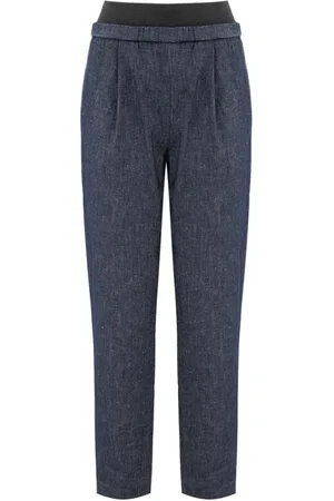 Fabiana Filippi Donna, Pantaloni, Blu, S, new