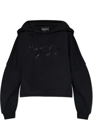 Emporio Armani Donna, Felpe, Nero, M, new