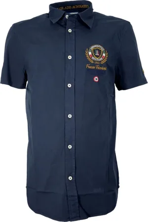 Aeronautica Militare Uomo, Magliette, Blu, XL, new