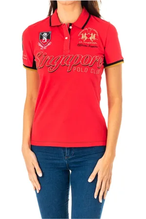 La Martina Donna, Top, Rosso, M, new