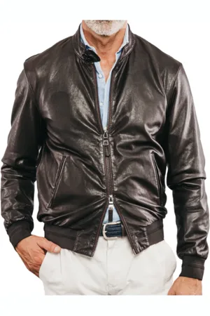 THE JACK LEATHERS Uomo, Giacche, Nero, 2Xl, new