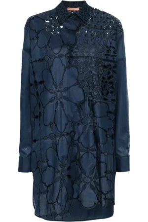 ERMANNO SCERVINO Donna, Camicette , Blu, S, new