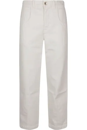 ELEVENTY Donna, Pantaloni, Bianco, M, new