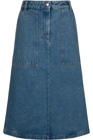 Maison Kitsuné Donna, Gonne, Blu, W28, new