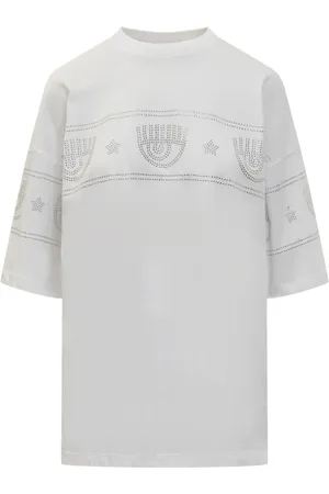 Chiara Ferragni Donna, Top, Bianco, S, new