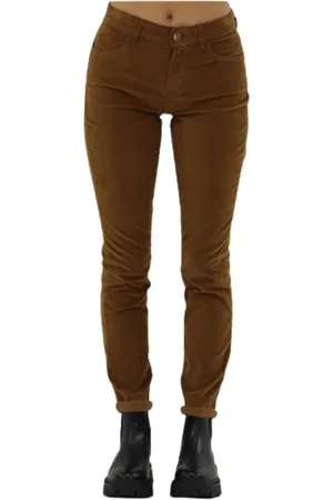 Liu Jo Donna, Pantaloni, Marrone, W25, new