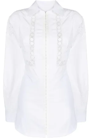 Marine Serre Donna, Abiti, Bianco, S, new