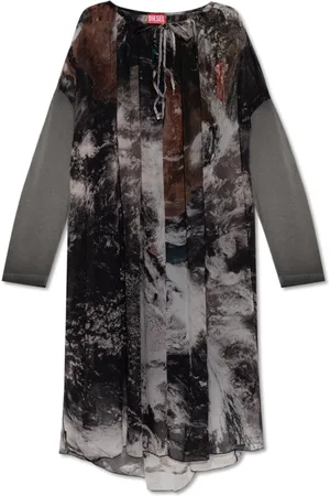 Diesel Donna, Abiti, Grigio, L, new