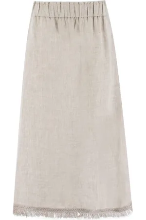 LE TRICOT PERUGIA Donna, Gonne, Grigio, M, new