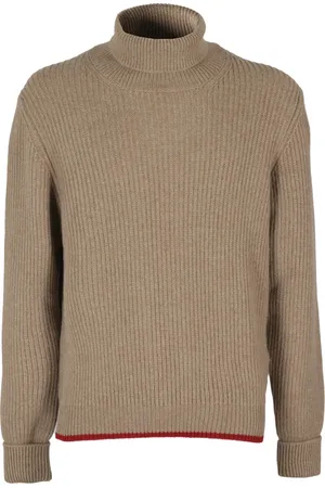 FAY Uomo, Maglie, Marrone, L, new