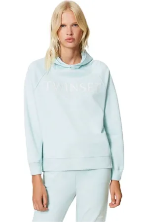 Twin-Set Donna, Felpe, Verde, S, new