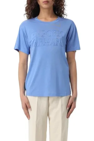 Emporio Armani Donna, Top, Blu, S, new