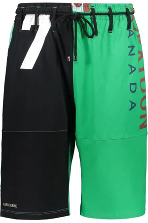 Marine Serre Uomo, Costumi da bagno, Verde, XL, new