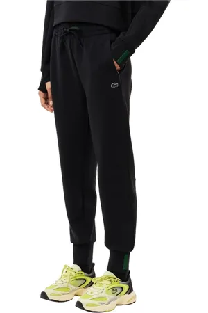 Lacoste Donna, Pantaloni, Nero, L, new