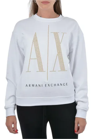 Emporio Armani Donna, Felpe, Bianco, L, new
