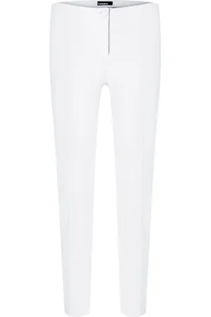 Cambio Donna, Pantaloni, Bianco, S, new