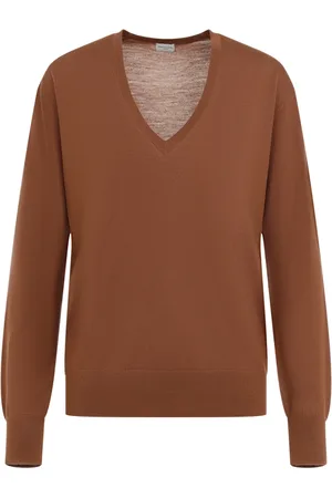 DRIES VAN NOTEN Donna, Maglie, Marrone, S, new