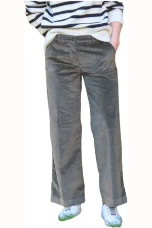 Masons Donna, Pantaloni, Verde, XS, new