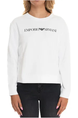 Emporio Armani Donna, Felpe, Bianco, M, new