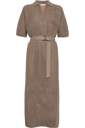 Brunello Cucinelli Donna, Abiti, Marrone, M, new